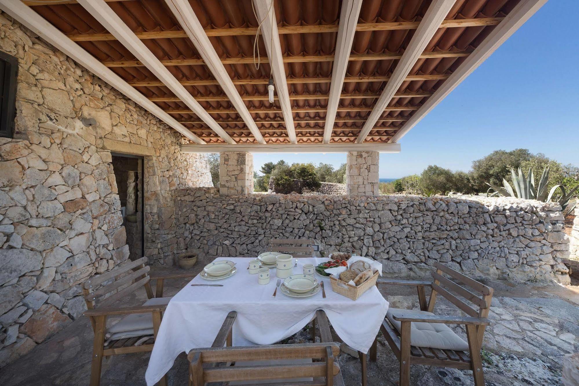 Villa Trulli Le Scalelle Morciano di Leuca Exterior foto
